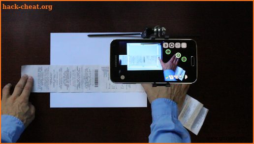 SkanApp hands-free PDF scanner screenshot