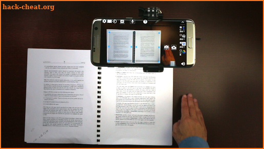 SkanApp Pro hands-free PDF scanner screenshot