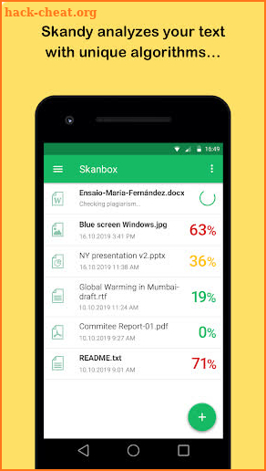 Skandy - Plagiarism Checker screenshot