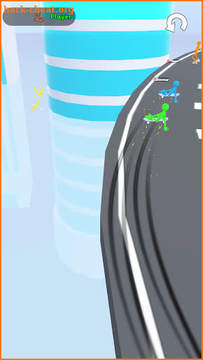 Skate Down Hill 3D screenshot