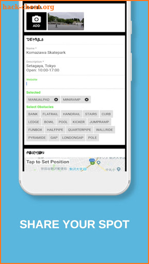 Skate Spot Share - Find, Share Skateboarding spots screenshot