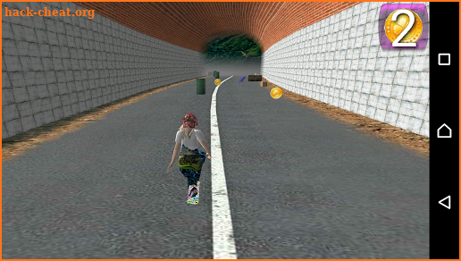 SkateBoarder Girl screenshot