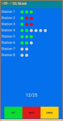 Skeet25Pro - Results in Trap, Sporting and Skeet screenshot