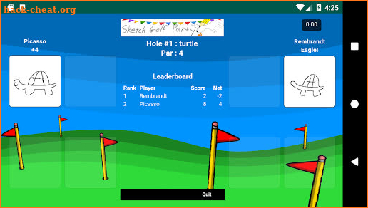 Sketch Golf Party screenshot