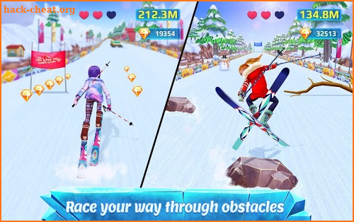 Ski Girl Superstar - Winter Sports & Fashion Game screenshot