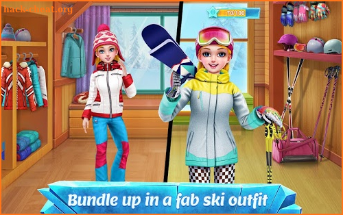 Ski Girl Superstar - Winter Sports & Fashion Game screenshot