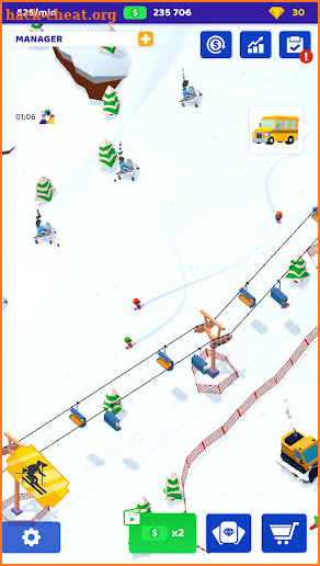 Ski Resort: Idle Snow Tycoon screenshot