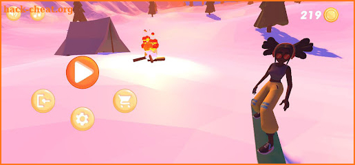 SKI Surfers screenshot