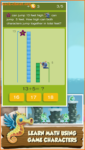 SKIDOS Pirates: Math & Coding Games. 1st-2nd Grade screenshot