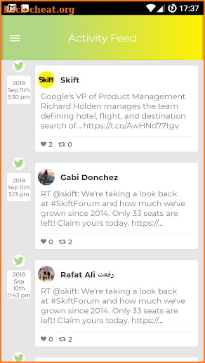 SkiftForum screenshot