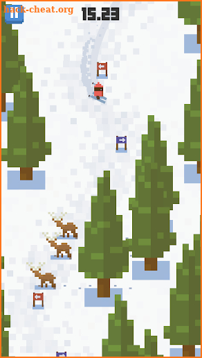 Skiing Yeti Mountain screenshot