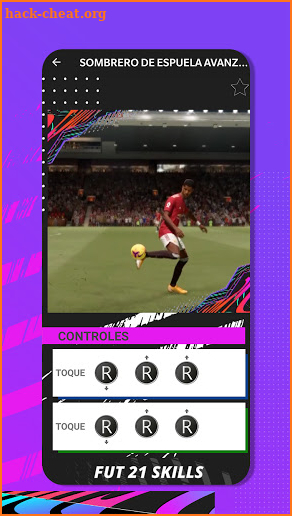 Skill Moves guide for FUT 21 screenshot