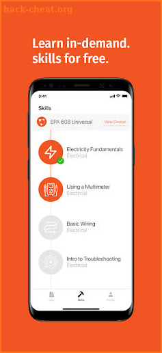 SkillCat: Online HVAC Training & Jobs screenshot