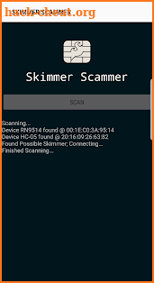 Skimmer Scanner screenshot