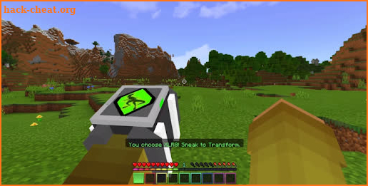 Skin Ben 10 Alien in Minecraft screenshot