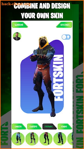 Skin creator FBR - FortSkin Revolution screenshot