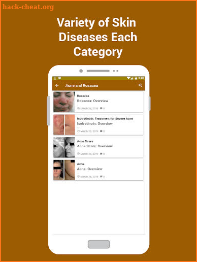 Skin Disease Treatment Symptoms and Diagnosis 2019 screenshot