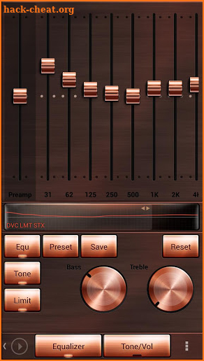 Skin for Poweramp v2 Copper screenshot