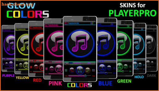 SKIN PLAYERPRO GLOW BLUE screenshot