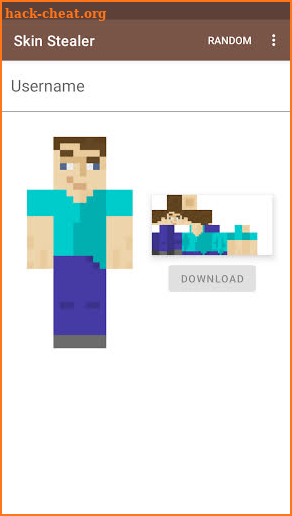 Skin Stealer for Minecraft screenshot