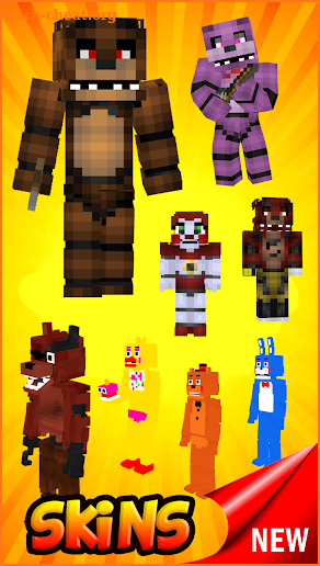 Skins FNAF for MCPE V2 screenshot