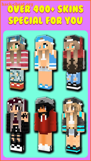 Skins for Girls - Cool Tomboy Skins screenshot