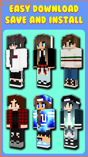 Skins for Girls - Cool Tomboy Skins screenshot