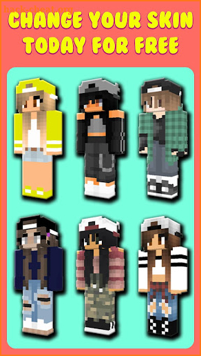 Skins for Girls - Cool Tomboy Skins screenshot