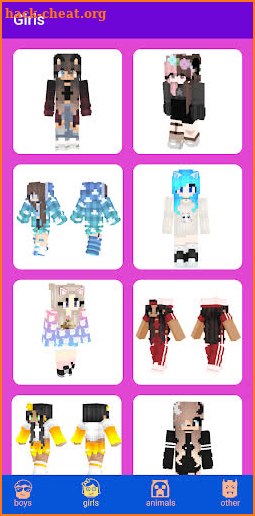 Skins for Minecraft screenshot