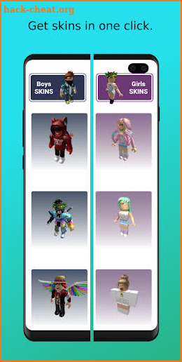 Skins for Roblox without Robux screenshot