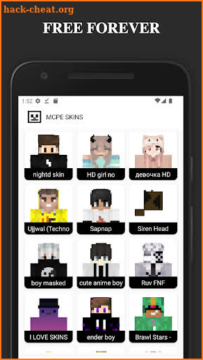 Skins MCPE For Minecraft PE screenshot