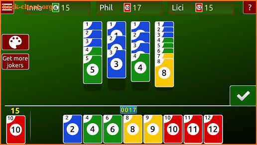 Skip 10 Solitaire screenshot