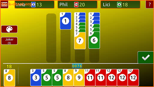 Skip 10 Solitaire screenshot