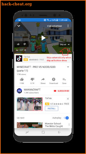 Skip Ads screenshot