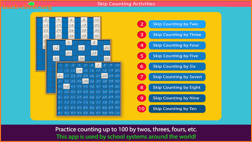 Skip Counting - Montessori Math screenshot