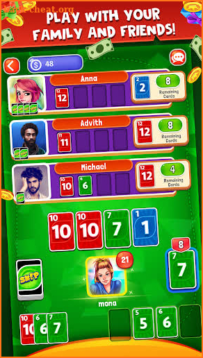 Skip-Solitaire screenshot