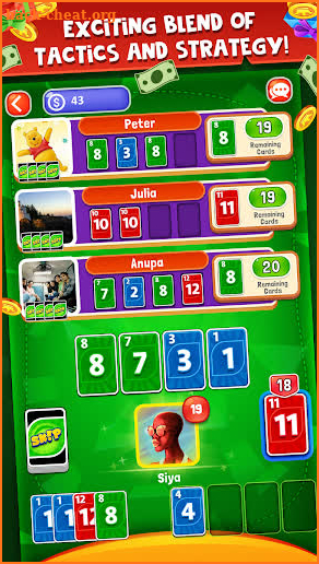 Skip-Solitaire screenshot