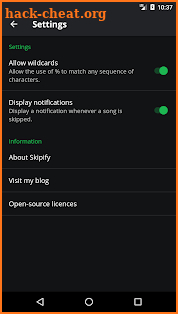 Skipify screenshot