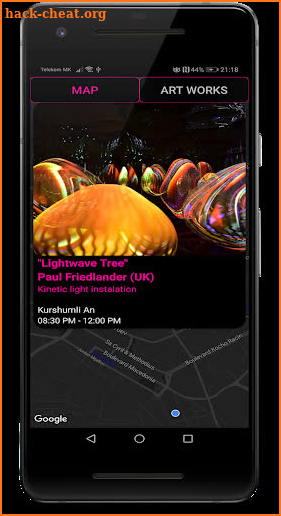 SKOPJE LIGHT ART DISTRICT 2019 screenshot