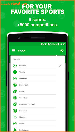 Skores - Live Scores screenshot