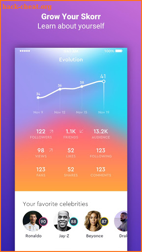 Skorr - Grow socially screenshot