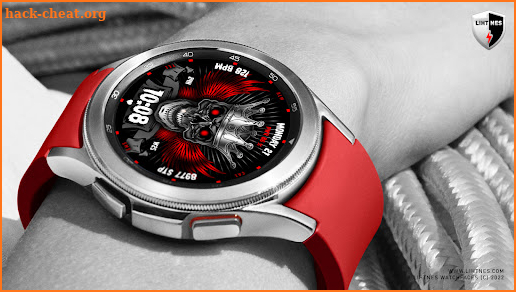 Skull & Wings Watch Face 023 screenshot