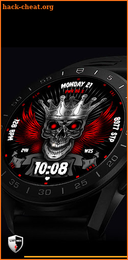 Skull & Wings Watch Face 023 screenshot