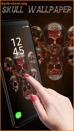 Skull APUS Live Wallpaper screenshot