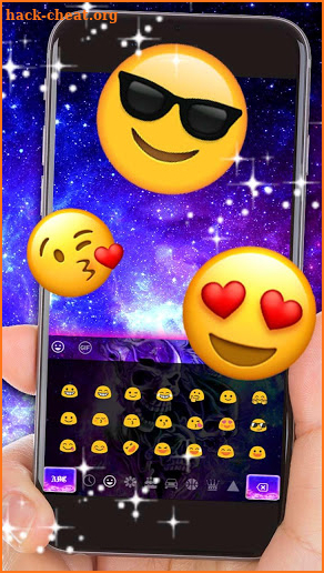 Skull Galaxy Keyboard screenshot