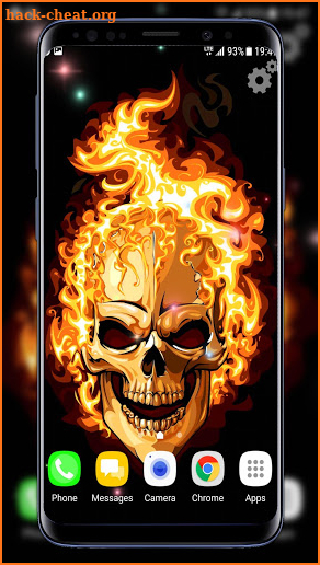 Skulls Live Wallpaper screenshot