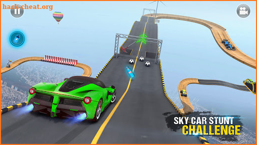 Sky Car Stunt 3D Racing Games screenshot