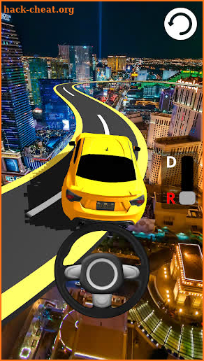 Sky Drive "Real Graphic Car Game in the Sky" screenshot