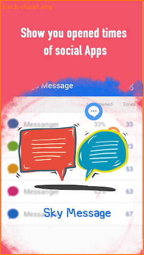 Sky Message screenshot