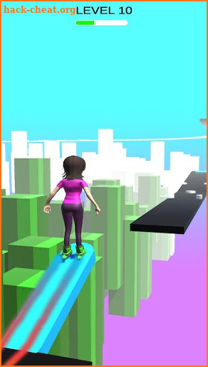 Sky Parkour Roller screenshot